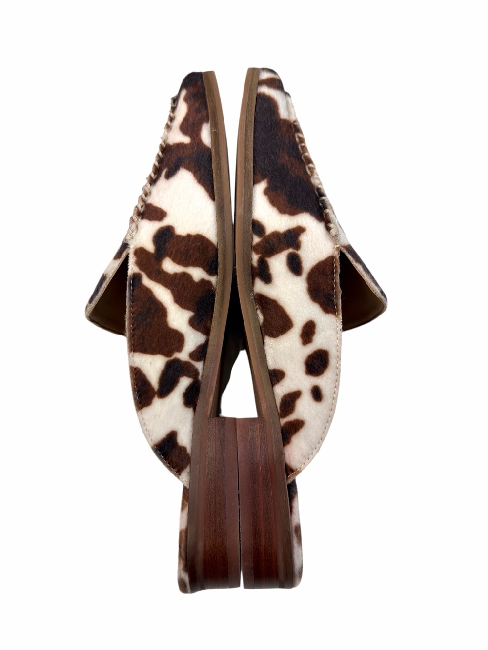 Dolce Vita Brevyn Mules in Cocoa Faux Calf Hair Women’s Size 6.5 - Picture 8 of 15